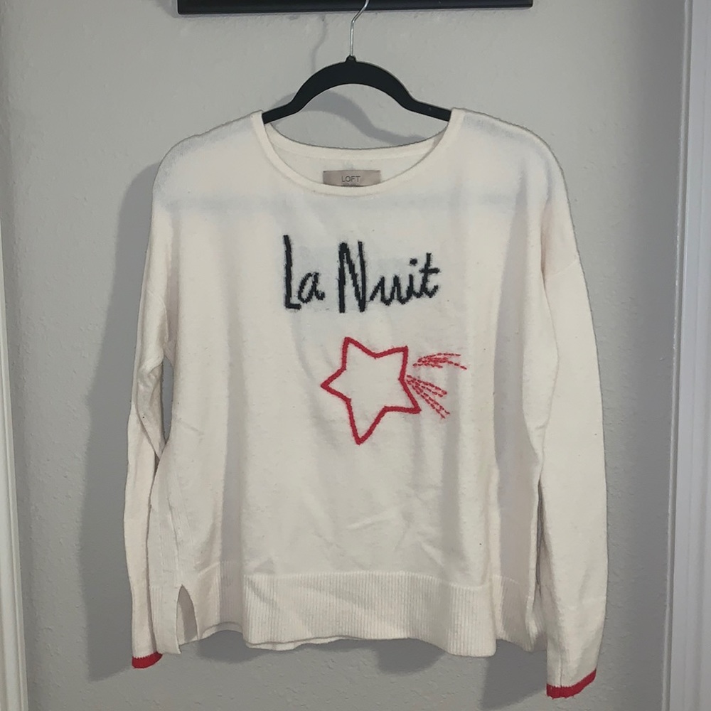 LOFT La Nuit sweater